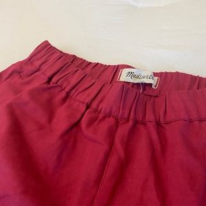 HIGH WAISTED RED SHORTS
